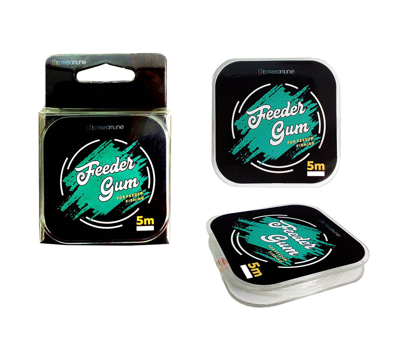 

Волосінь Feeder Gum STREAMLINE 5м прозорий 1мм