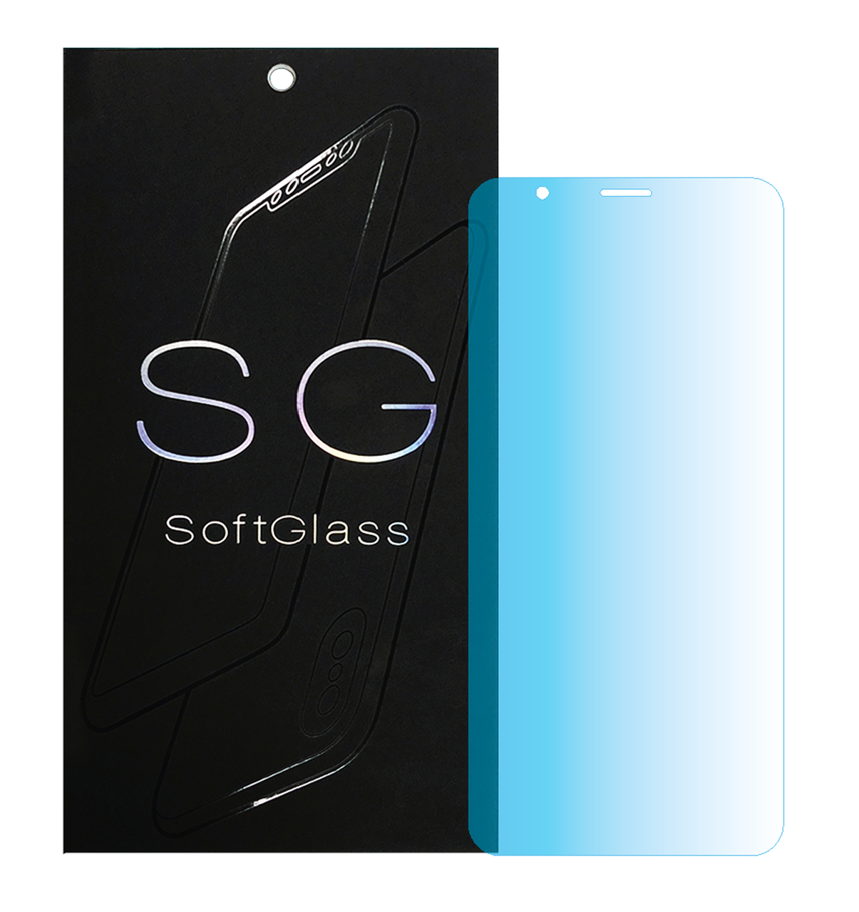 

Пленка Honor 7X на Экран полиуретановая SoftGlass, Прозрачный