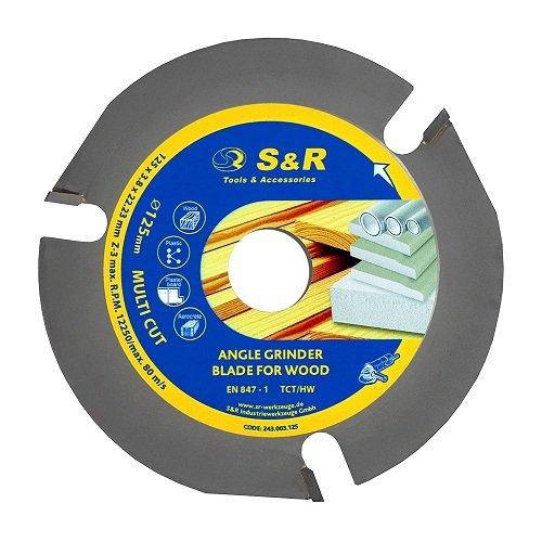 

Диск пильный S&R MULTI CUT 125х22,2х3,8 мм