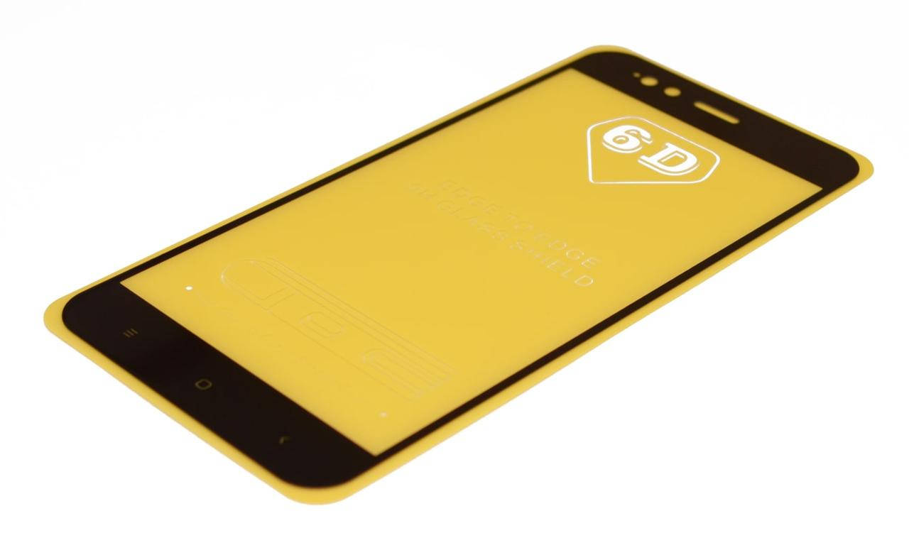 

Защитное стекло 9D Xiaomi Mi A1 (0.3mm 9H), Черный