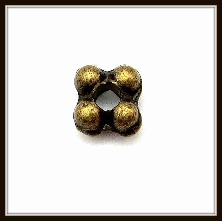 

Спейсер, рондель метал., бронза (0,3*0,3 см) 125 шт в уп.