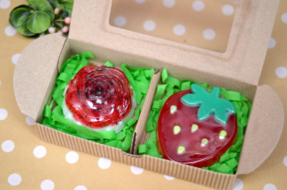 

Набор мыла "Роза и клубника"