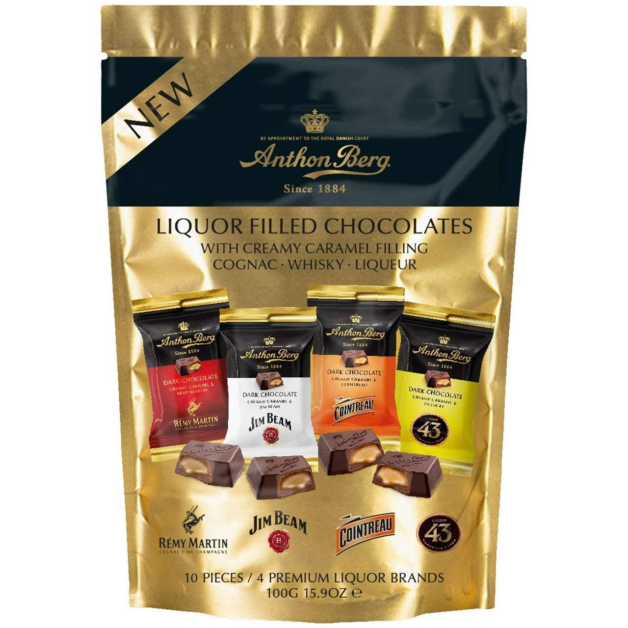 

Конфеты Anthon Berg Dark Chocolate Caramel Mixed 100 g