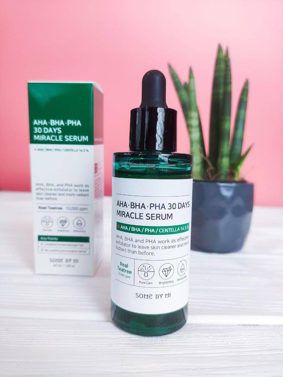 

Кислотная сыворотка SOME BY MI AHA BHA PHA 30 Days Miracle Serum 50 мл