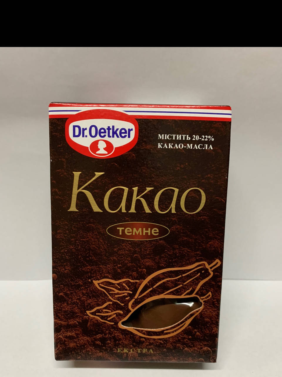 

Какао темное ТМ “Dr. Oetker"