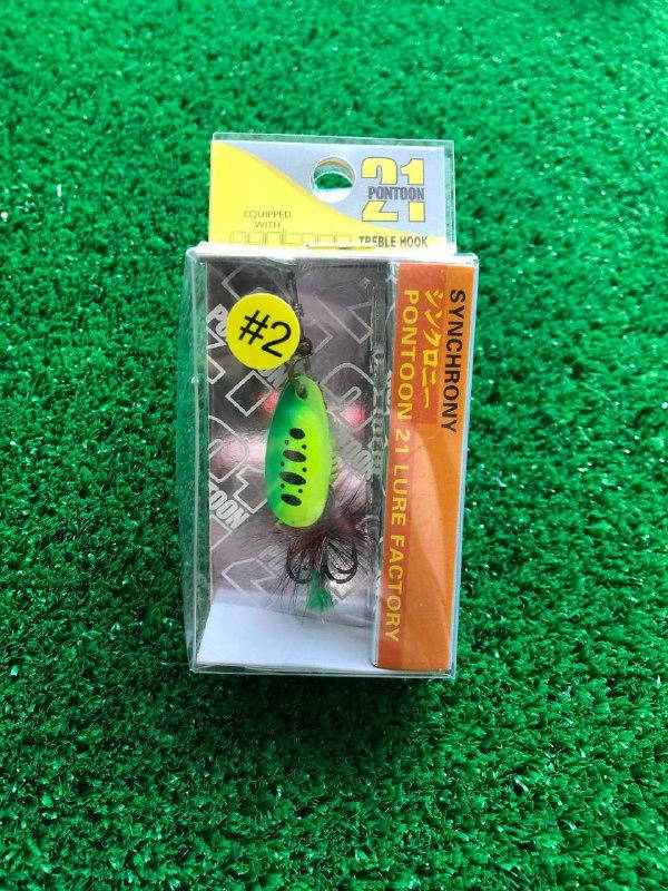 

Блесна вертушка Pontoon 21 SYNCHRONY #2.0 (4.7g) Цвет-4