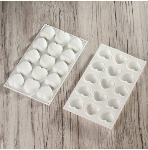 

Форма силіконова для євродесертів Сердечка