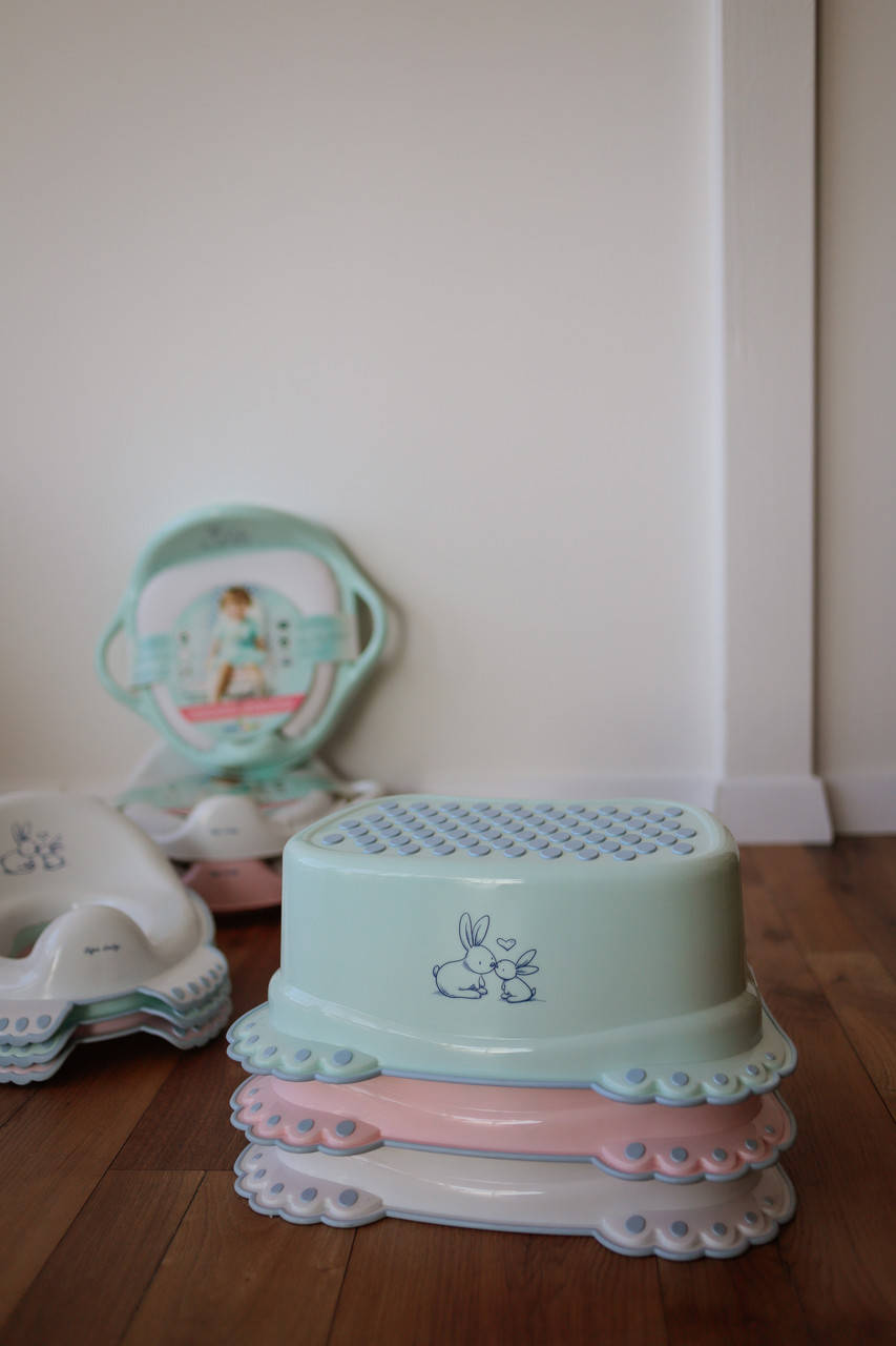 

Подставка для ног Tega Baby Кролики, white
