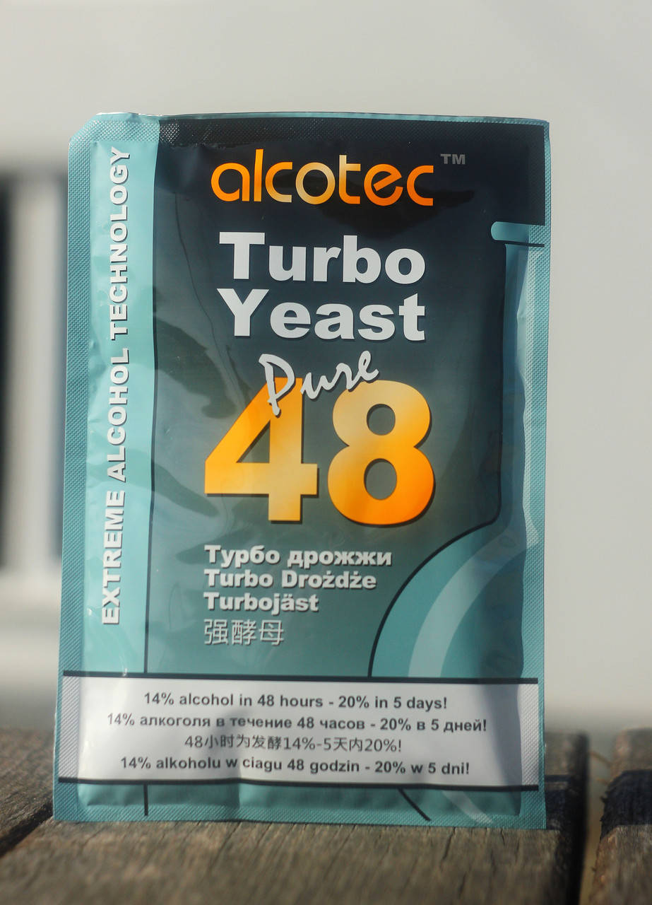 

Турбо дріжджі «Alcotec Turbo Yeast Pure 48» Сертифіковані
