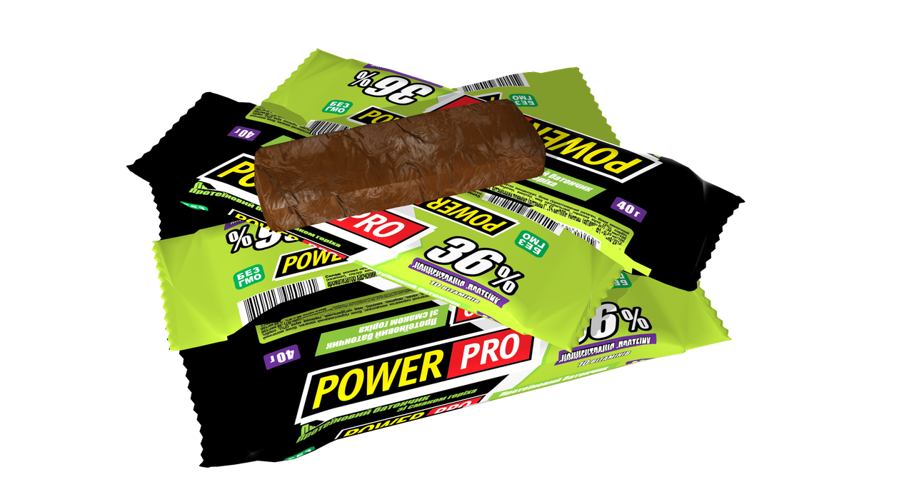 

Протеиновый батончик Power Pro орех 36%, 60г.