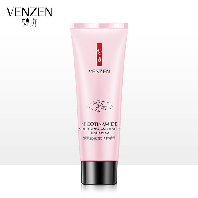 

Крем для рук с никотинамидом и ароматом розы Venzen Nicotinamide Moisturizing And Tender Hand Cream, 80г