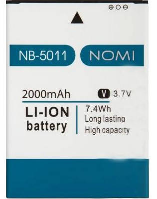 

Nomi i5011 аккумулятор (батарея) NB-5011 оригинал