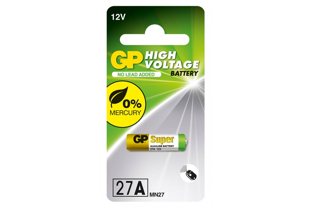 

Батарейка GP Alkaline 27A, 12V