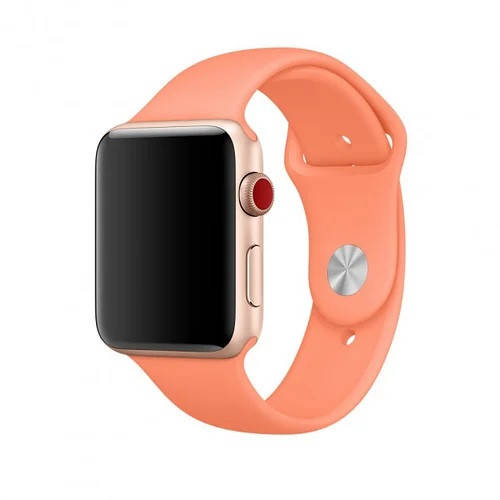 

Ремешок силиконовый для Apple Watch 42/44 mm (44) Peach
