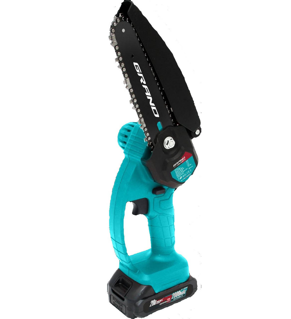 

Аккумуляторная цепная пила Grand АПЦ-20V/6-2 (Шина 152мм 20V 2 А/ч)