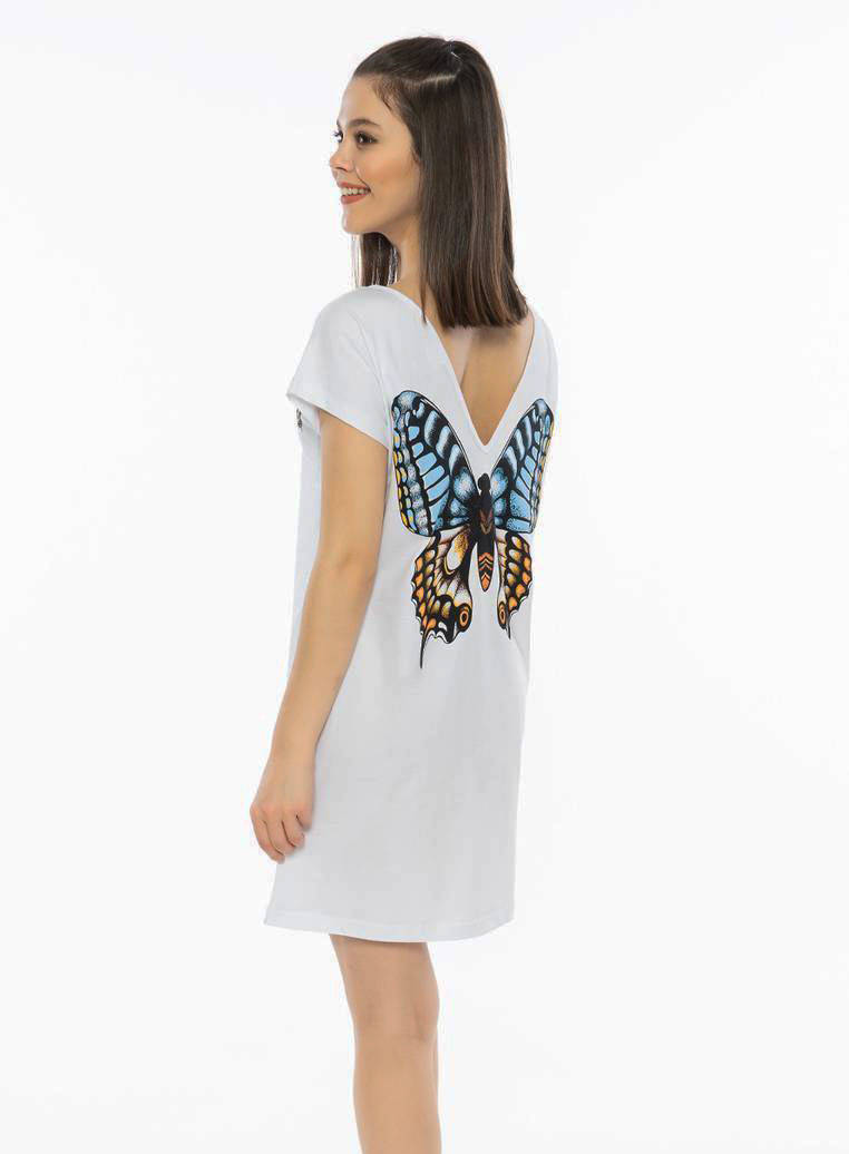 

Ночная рубашка Vienetta Secret р. S, L, XL 48, Белый