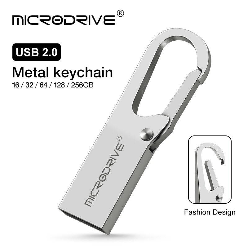 

USB флешка 32 GB. Металлический водонепроницаемый корпус, Черный