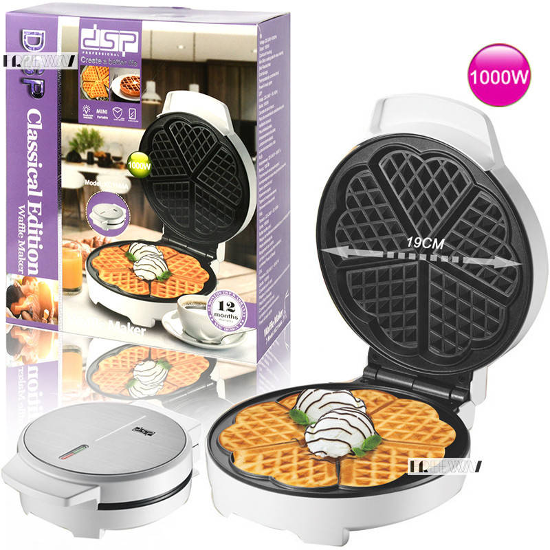 

Вафельница Гриль с антипригарным покрытием СЕРДЕЧКИ DSP KC1144A Аппарат для Приготовления Бельгийских Вафель