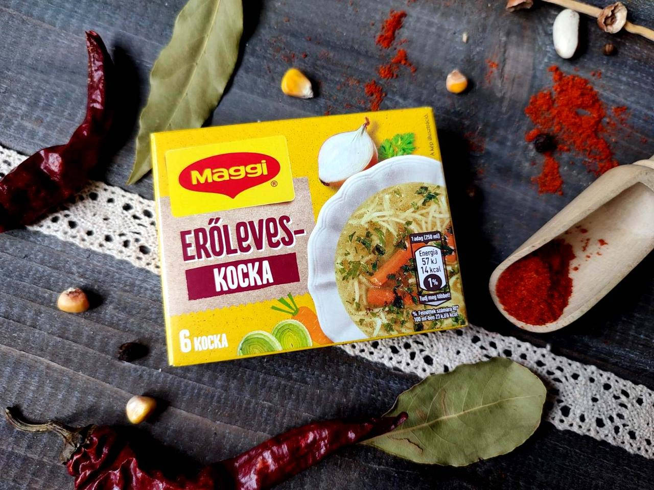 

Maggi,овощной бульйон, 4 кубика, Венгрия