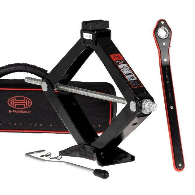 

Домкрат ромбовый с трещоткой 2т Heyner UItraLift 347210 резиновая подушка