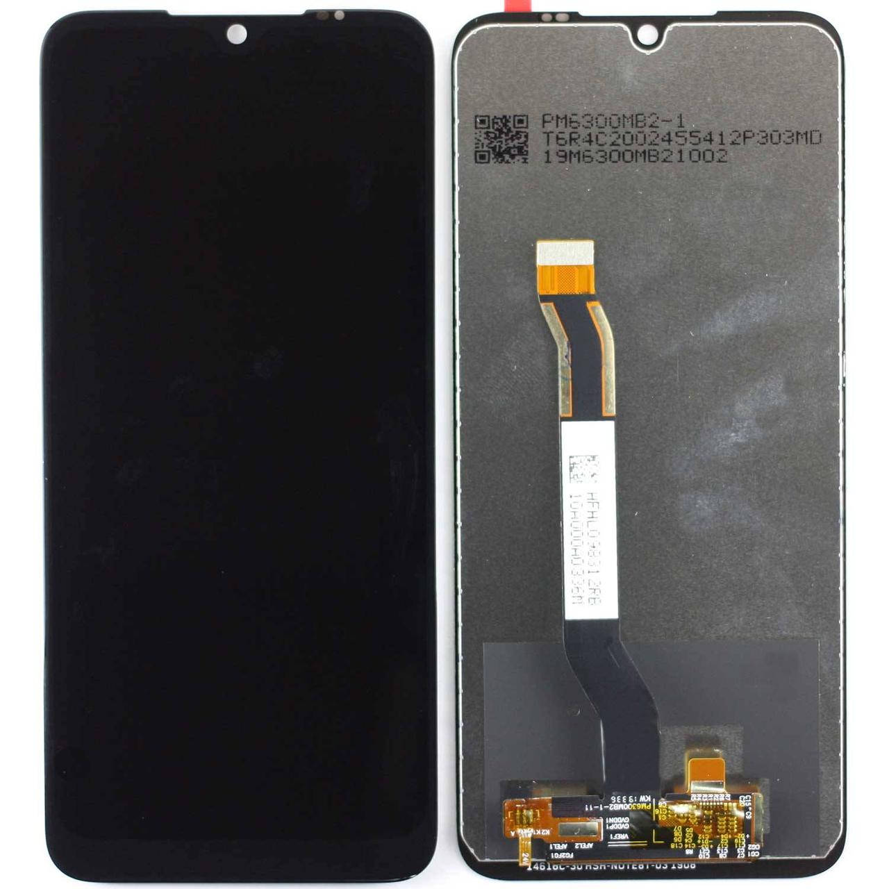 

Дисплей Xiaomi Redmi Note 8T в сборе с сенсором ( чёрный ) оригинал PRC, Черный