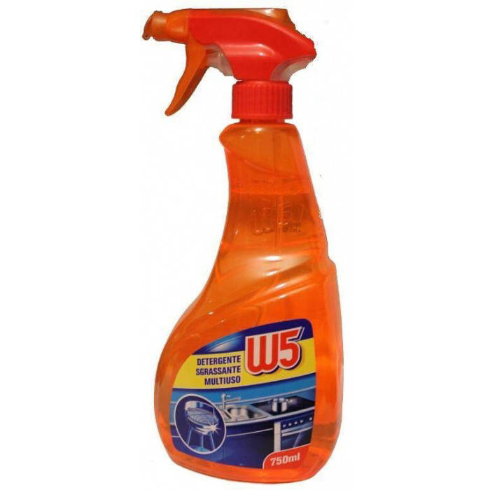 

Мульти-спрей антижир W5 для кухни, 750 мл