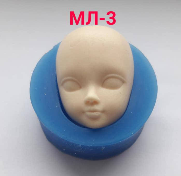 

Силиконовый молд "Лицо" №8