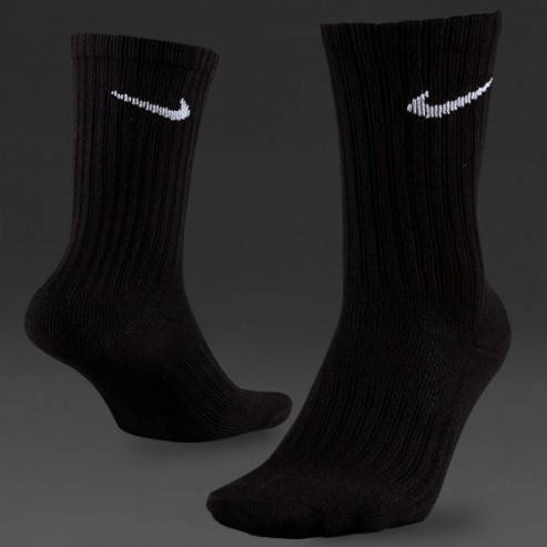 

Носки спортивные Nike Value Cotton Crew 3 пары черные (SX4508-001) XL (46-50), Черный