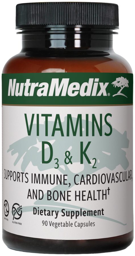 

NutraMedix Vitamins D3 K2 / Витамин Д3 К2 90 капсул
