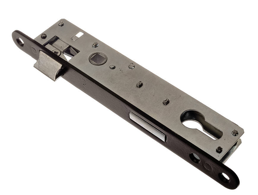 

Замок врезной узкопрофильный на ворота и калитку Jania