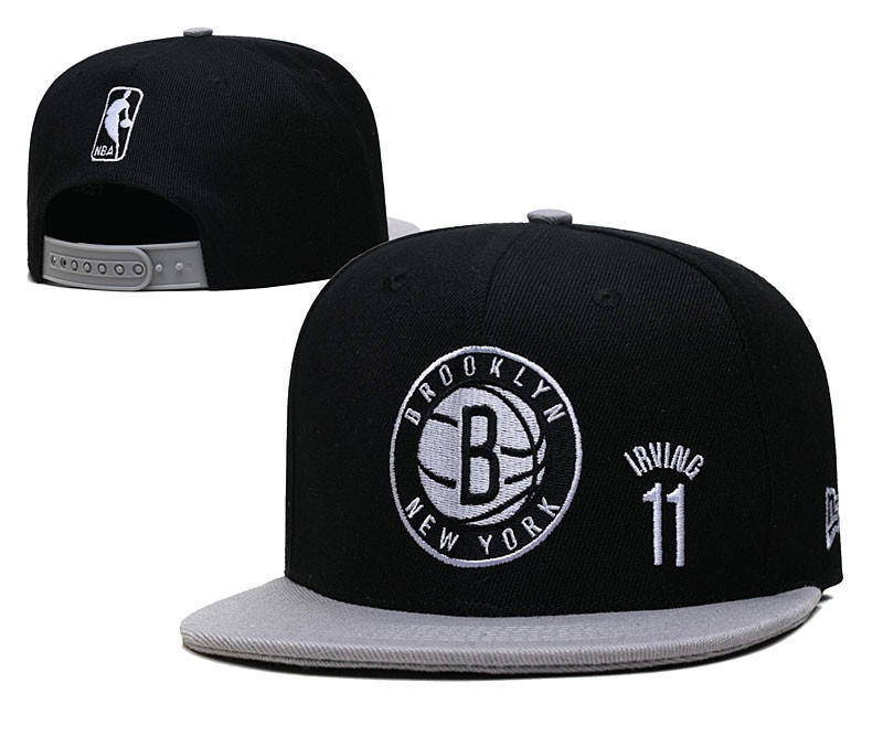 

Снепбек черный NBA Brooklyn Nets Бруклин Нетс Ирвинг 11 кепка snapback