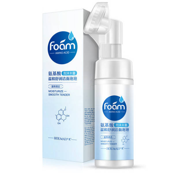 

Очищающая пенка для умывания Foam Amino Acid c аминокислотами, с щеточкой (120 мл)