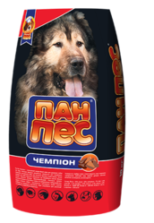 

Пан Пес Чемпион 10кг корм для активных и атлетичных собак