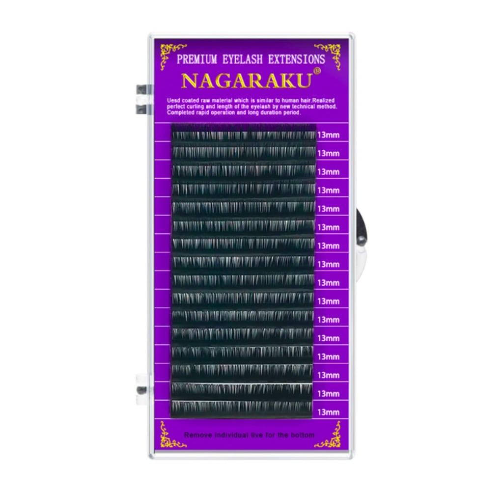 

Ресницы Nagaraku L изгиб отдельная длина