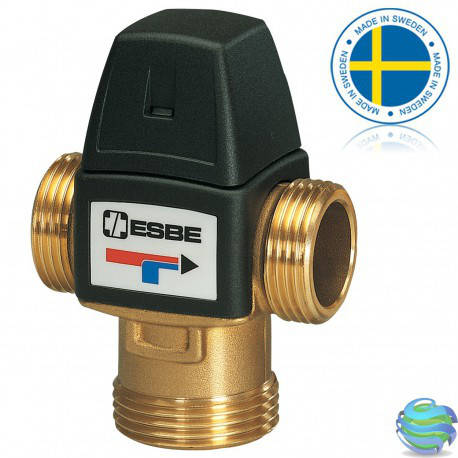 

ESBE VTA 322 3/4" 35-60°C термостатичний змішувальний клапан