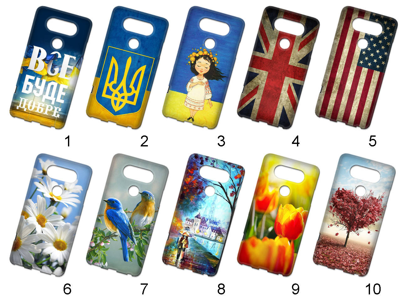 

Силиконовый чехол с рисунком для LG V20 / H990 V20 Dual