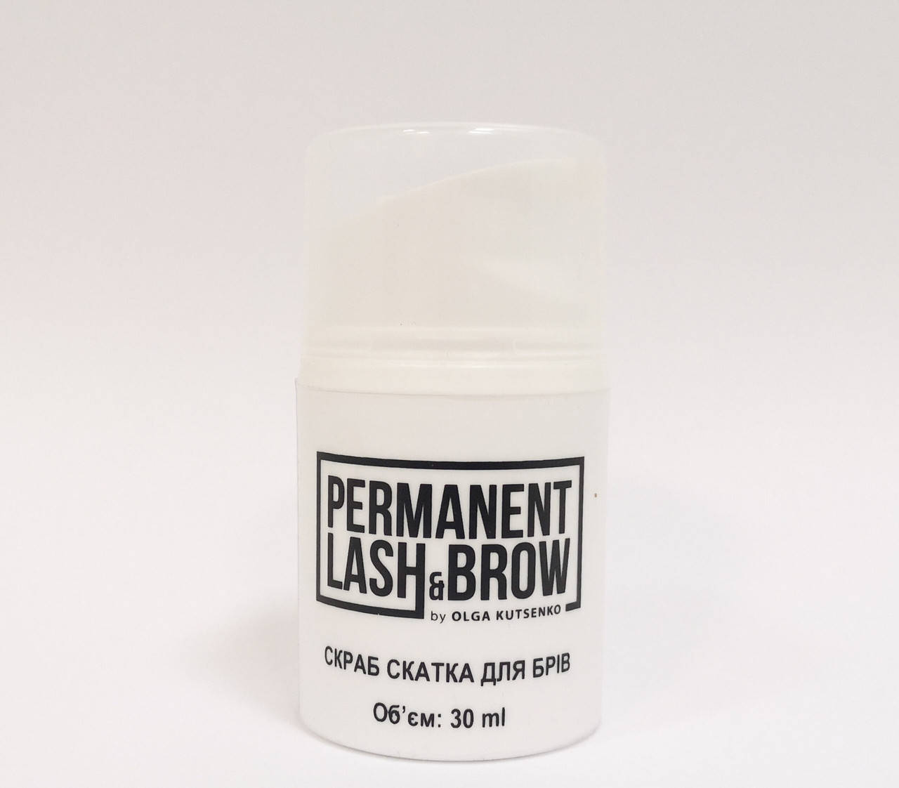 

Скраб-скатка для бровей с дозатором Permanent lash&brow 30 мл