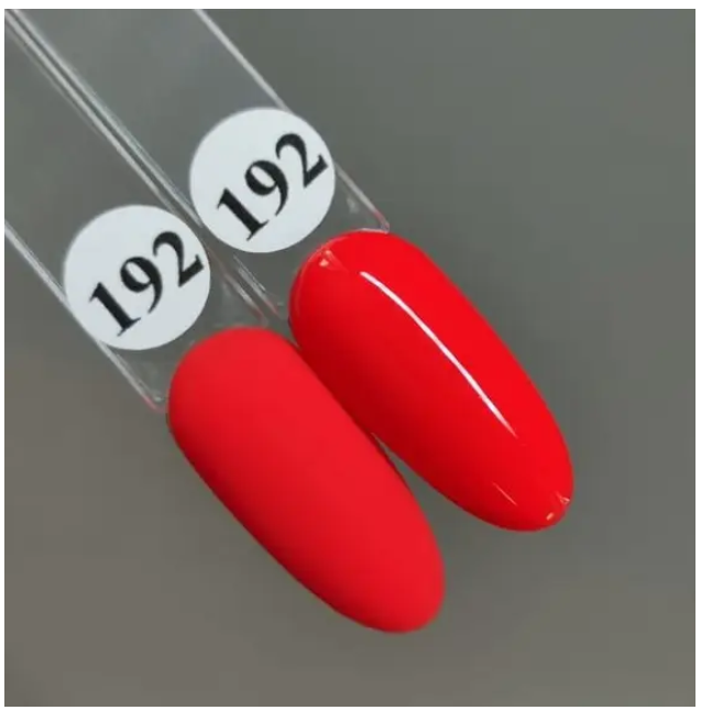 

Гель лак для ногтей ярко коралово-красный №192 8мл