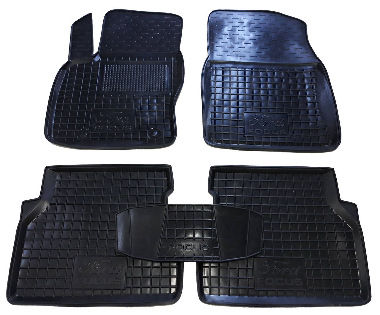 

Коврики в салон Ford Focus (Форд Фокус) 2005-2010, Черный