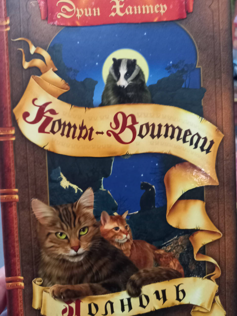 

Хантер "Коти-вояки. Опівночі" (Коты-воители. Полночь)