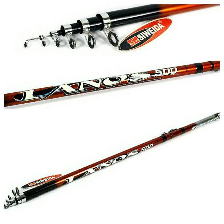 

Удочка телескоп Siweida LANOS 5м c/к (болонское удилище с кольцами)