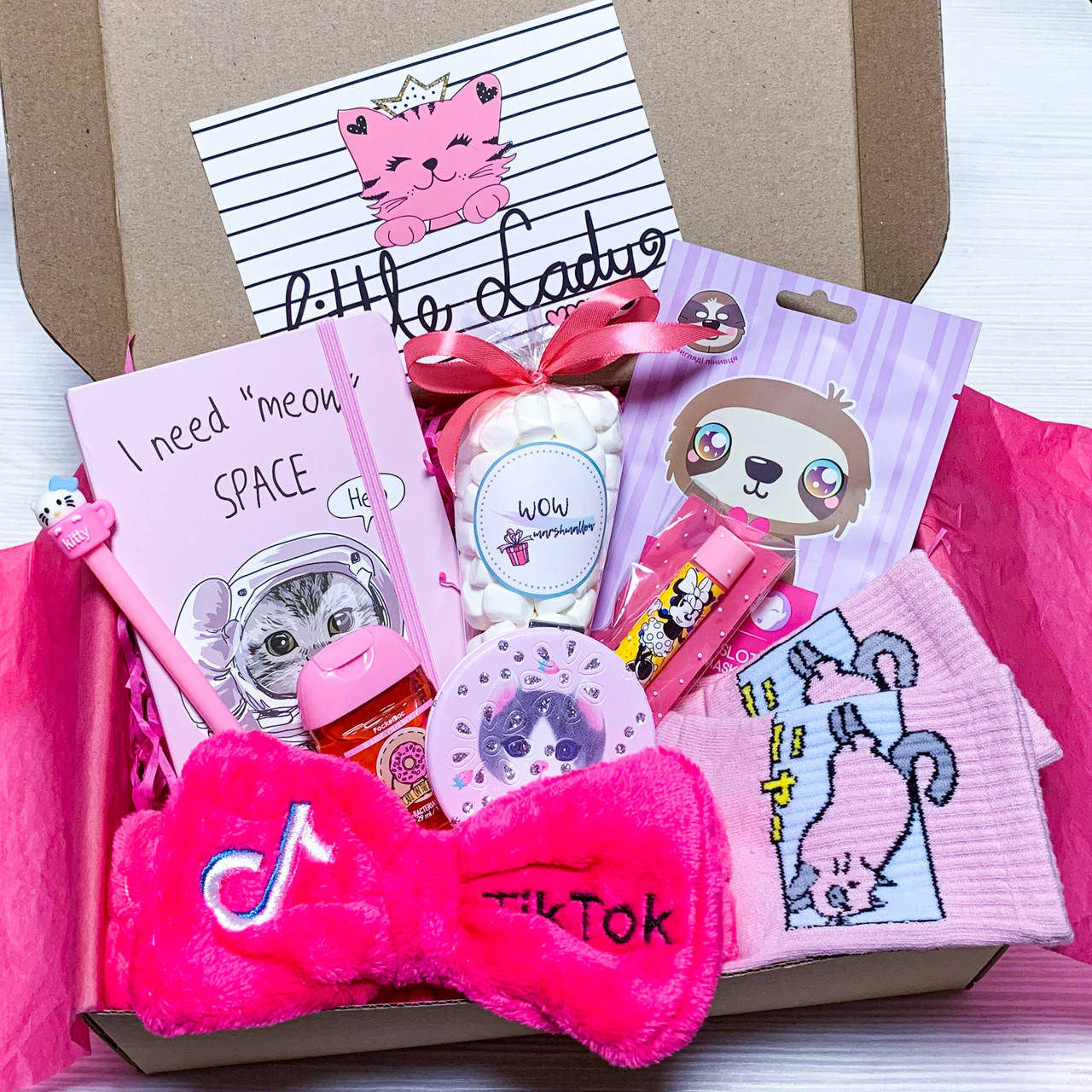 

Подарок для девочки «Cat Box №10» от Wow Boxes