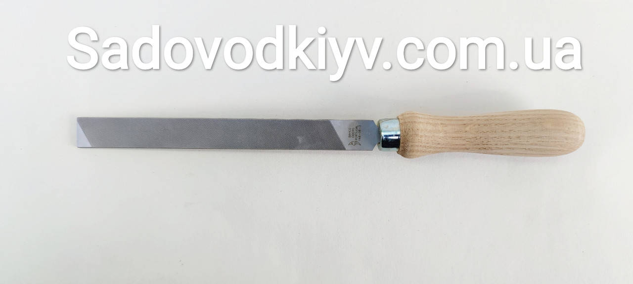 

Плоский напильник с рукояткой BAHCO/БАКХО для снятия ограничителя цепи