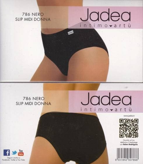 

Трусики jadea 786 черные 5/48, Черный