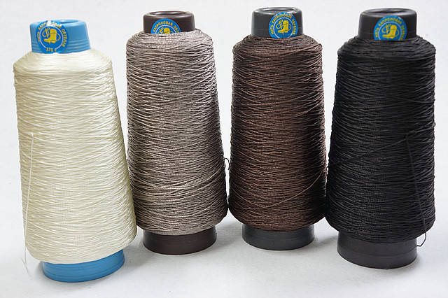 

Нить текс 375 «большие конусы» цвет в ассорт. Белый