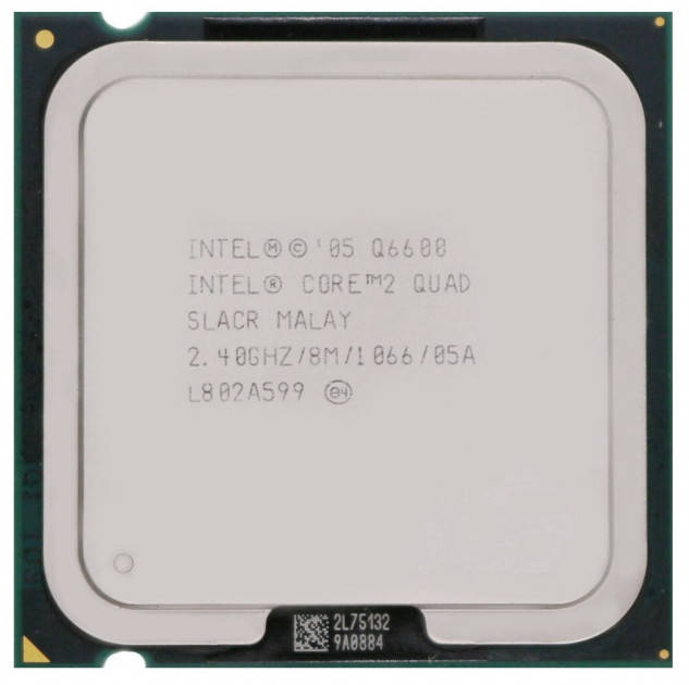 

Intel Core 2 Quad Q6600 SL9UM/SLACR 2.40GHz/8M/1066 LGA775 105W