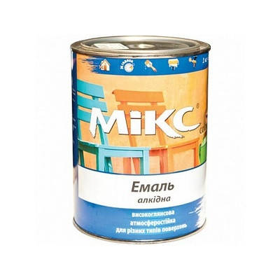 

Автоэмаль алкидная хаки МІКС 0,9кг