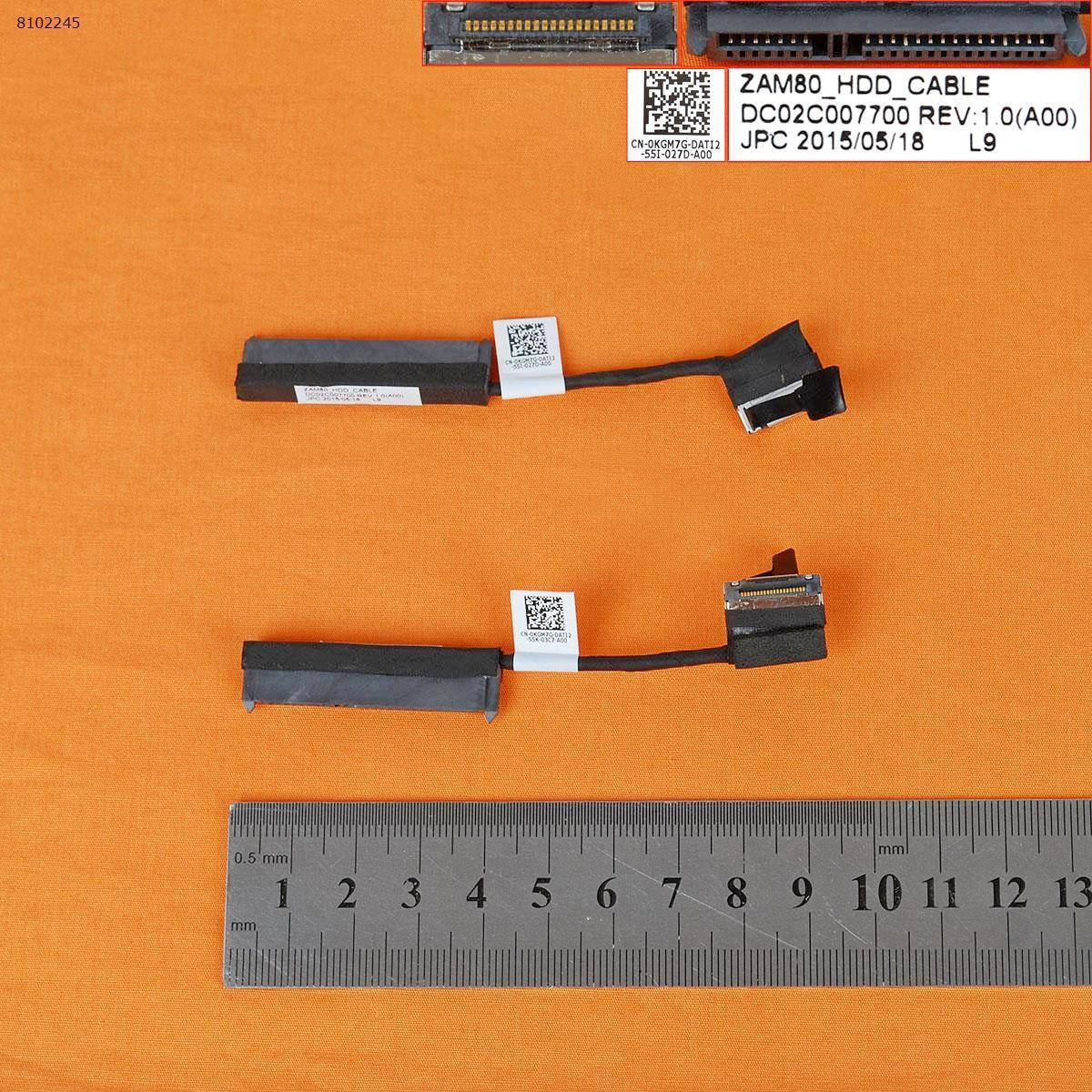 

Шлейф Sata HDD/SSD для Dell Latitude E5550, E5590, 0KGM7G, DC02C007700, ZAM80