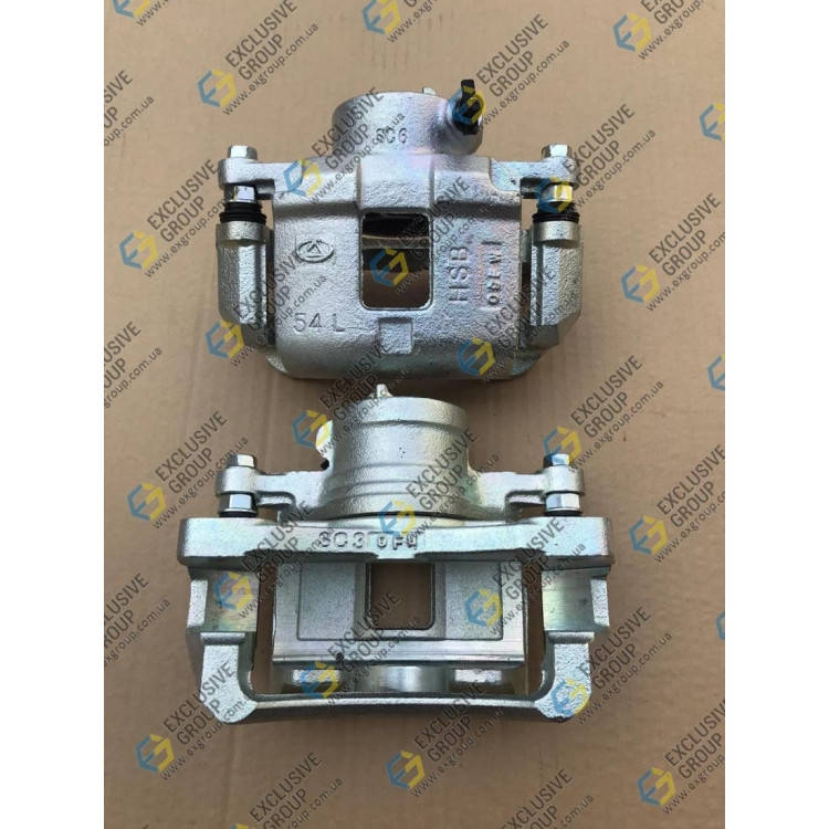 

Суппорт передний левый без колодок