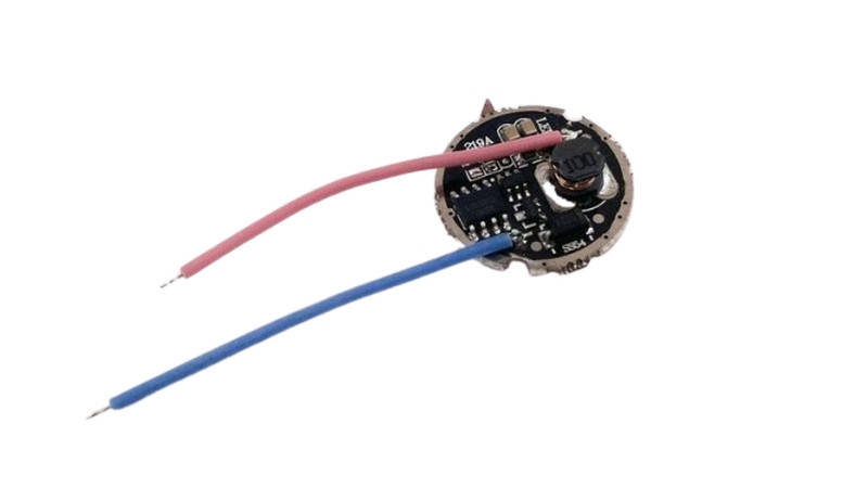 

LED драйвер светодиода фонарика Cree 5W под 12V 17mm (14885)